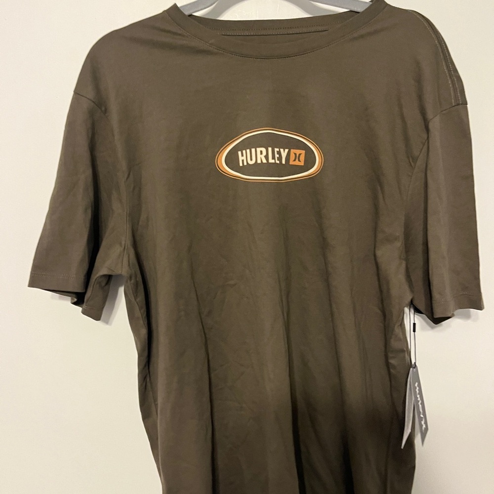 Hurley Men's Olive Short Sleeve Tee